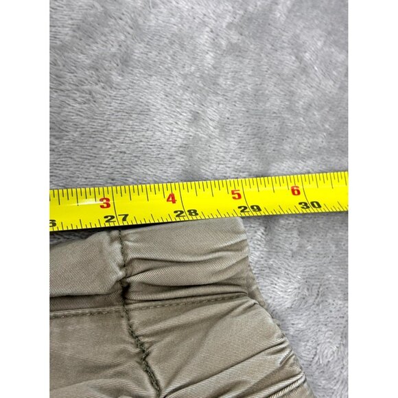 G-Star Raw Cargo Pants Men's 34/30 Beige Zip Pockets Tapered Leg Drawstring - Picture 9 of 13